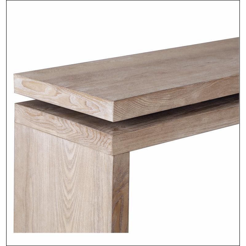Console de 60 po Farmhouse, Naturel antique