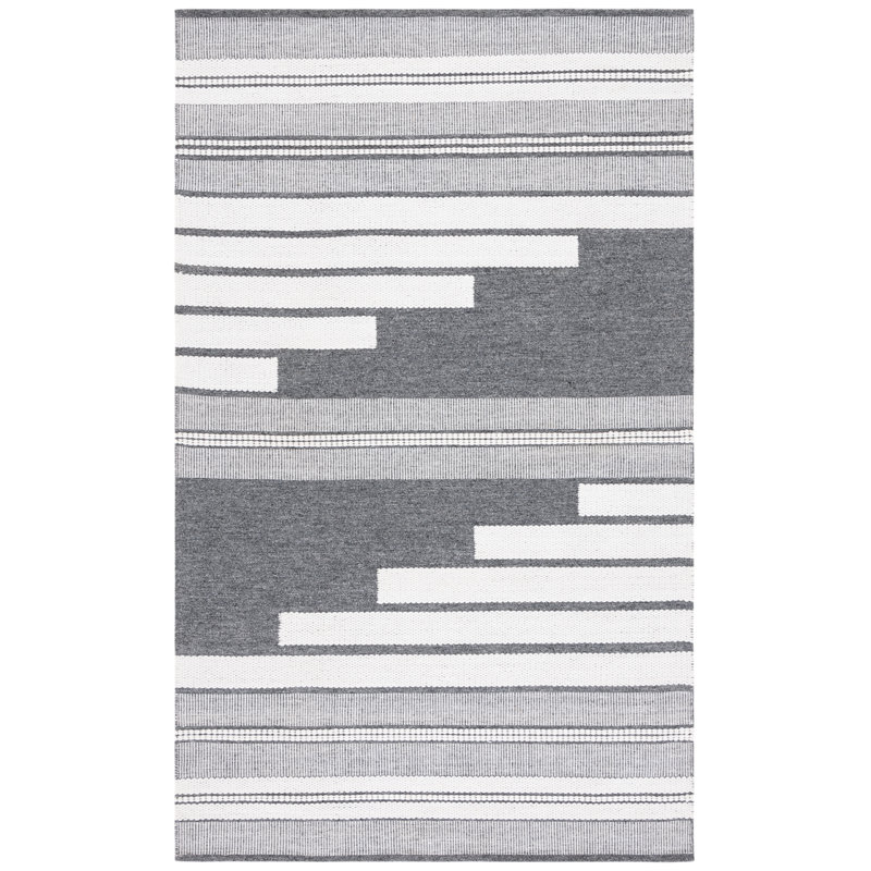 Tapis rayé Kilim Performance, Rectangle 6 pi x 9 pi