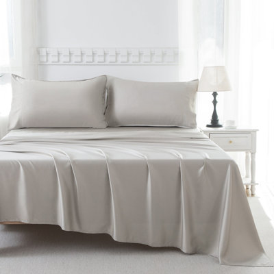 Ensemble de draps en rayonne de bambou 400TC