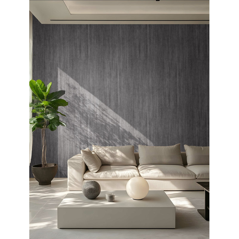 Cerra Riva Wallpaper, Dark Grey