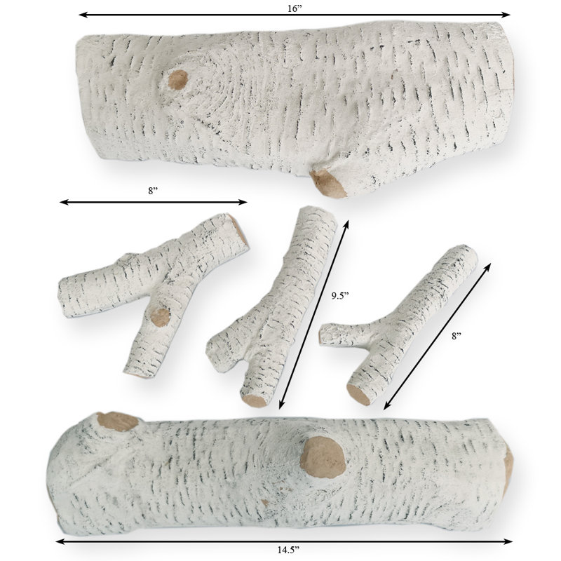 Ceramic Decorative Logs