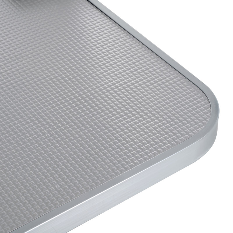 Table de toilettage de table H 65,5 po x l 42 po x P 23,6 po, 65.5" H x 36" W x 23.6" D, Gris