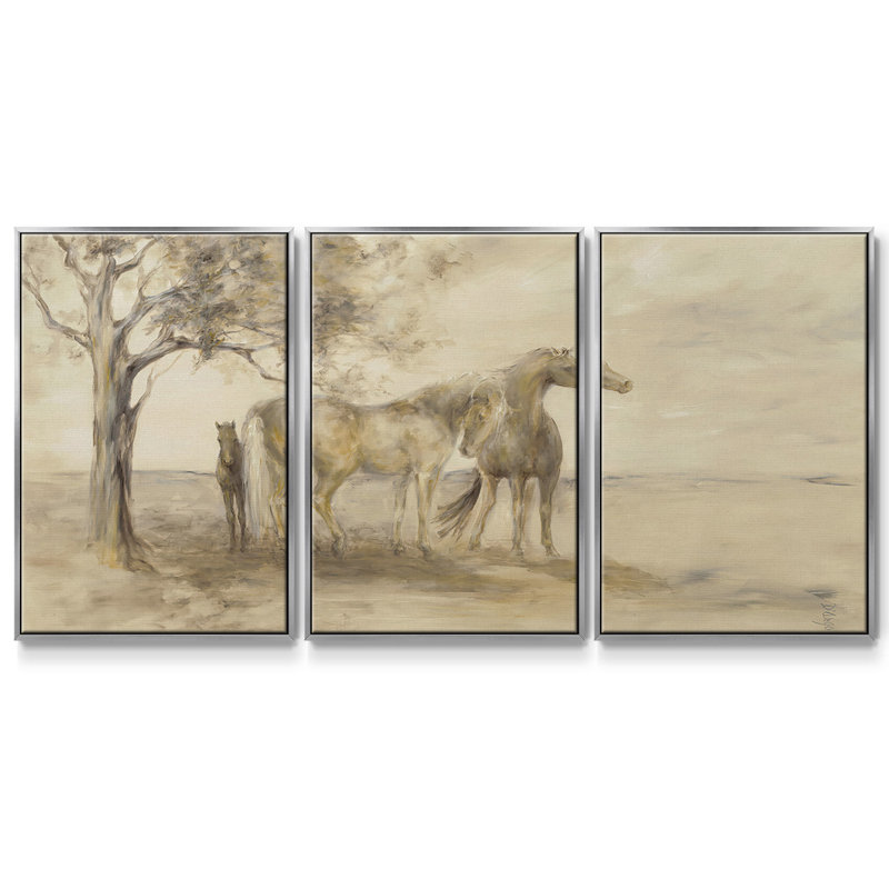Arbre familial 3 pièces, H 24 po x l 48 po x P 2 po, Argent