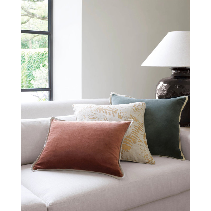 Gehry Euro Pillow Cover, Dark Brown