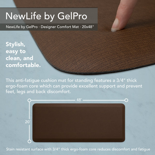 GelPro Elite Gel-Filled Comfort Floor Mats in Elegant Fashionable