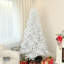 Arbre de Noël artificiel de 9 pi de hauteur, arbre de Noël non éclairé avec 2132 pointes de branches, ouverture automatique, base en acier, décoration des Fêtes pour le bureau personnel-1309267392
