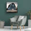 Art mural sur toile tendue - «Blue Barn» de Sasha pour décoration de salon, de chambre à coucher ou de bureau - 18 x 18-90733562