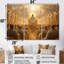Rose, bleu, Inde, Ganesha III - ensemble d'art mural indien-107192841-107192835