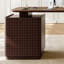 Bureau rectangulaire à 3 tiroirs en bois manufacturé brun noisette + brun-1541424041-1541424055