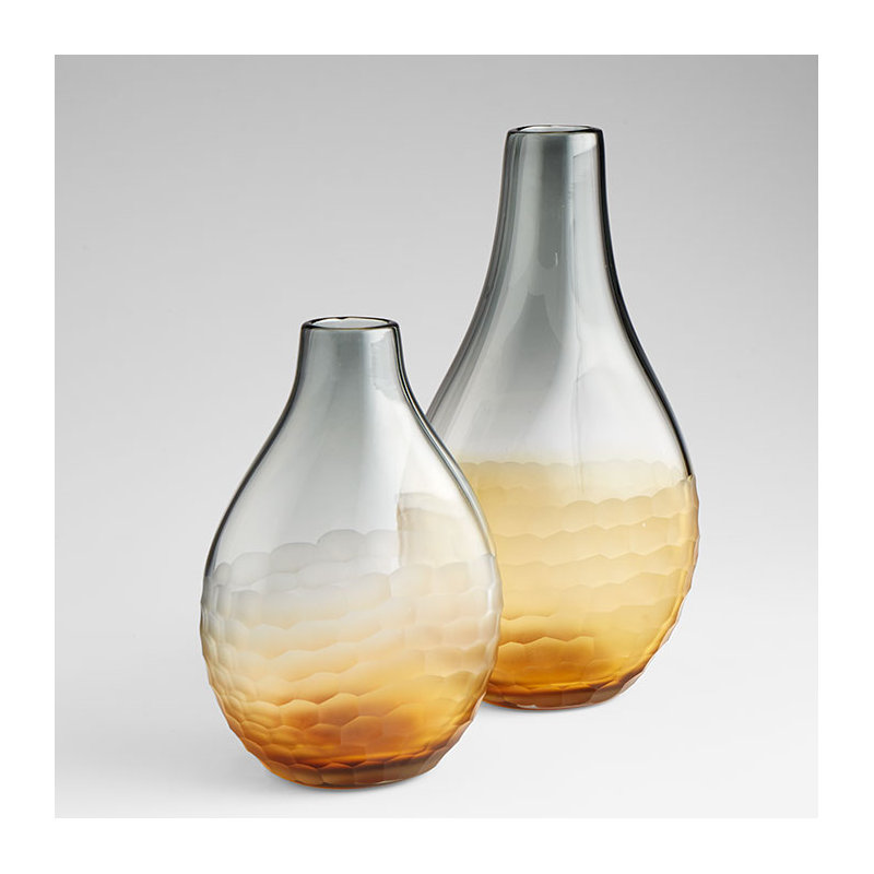 Vase de table Liliana, H 15,25 po x l 8,5 po x P 4,5 po