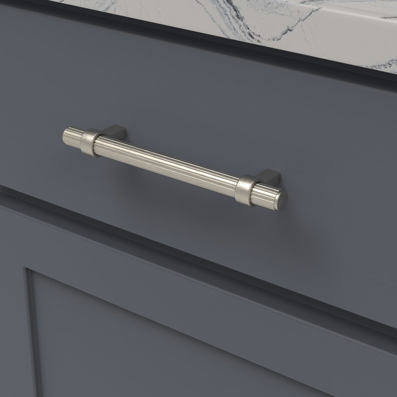 Sinclaire Bar / Handle Pull, Satin Nickel, 5.06, 0.75