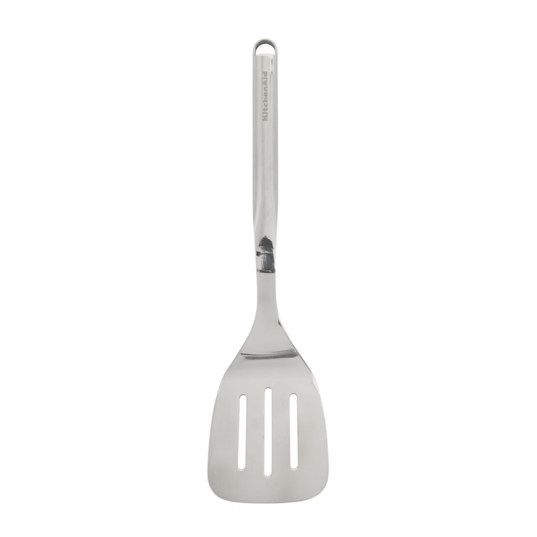 KitchenAid® Premium Slotted Turner with Hang Hook, 13.6-Inch, Stainless  Steel