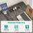 Mishaal L-Shaped Metal Base Computer Desk with Power Outlet-1528874090