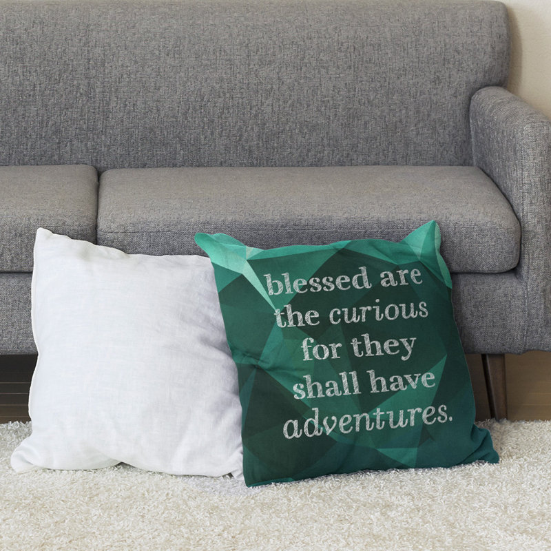 Coussin de sol en pierres précieuses curiosité, H 40 po x l 40 po, Émeraude