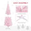 Arbre de Noël rose 5 pi-963222063-963222056