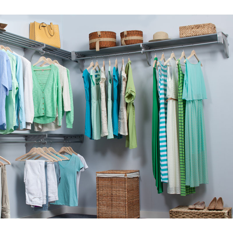 Saffo 73'' Closet System, White