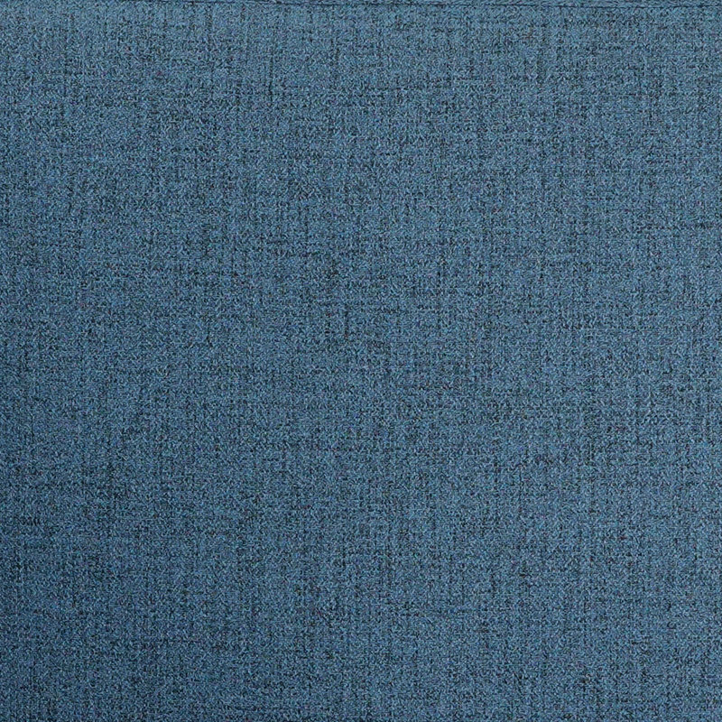 Coin-repas en bois recouvert de tissu Jeiren de style milieu du siècle, Bleu