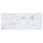 Bianco Carrara 5" x 12" Polished Marble Baseboard Tile Trim in Gray