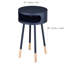 Table de bout Ayeleen, blanche et naturelle-25766560