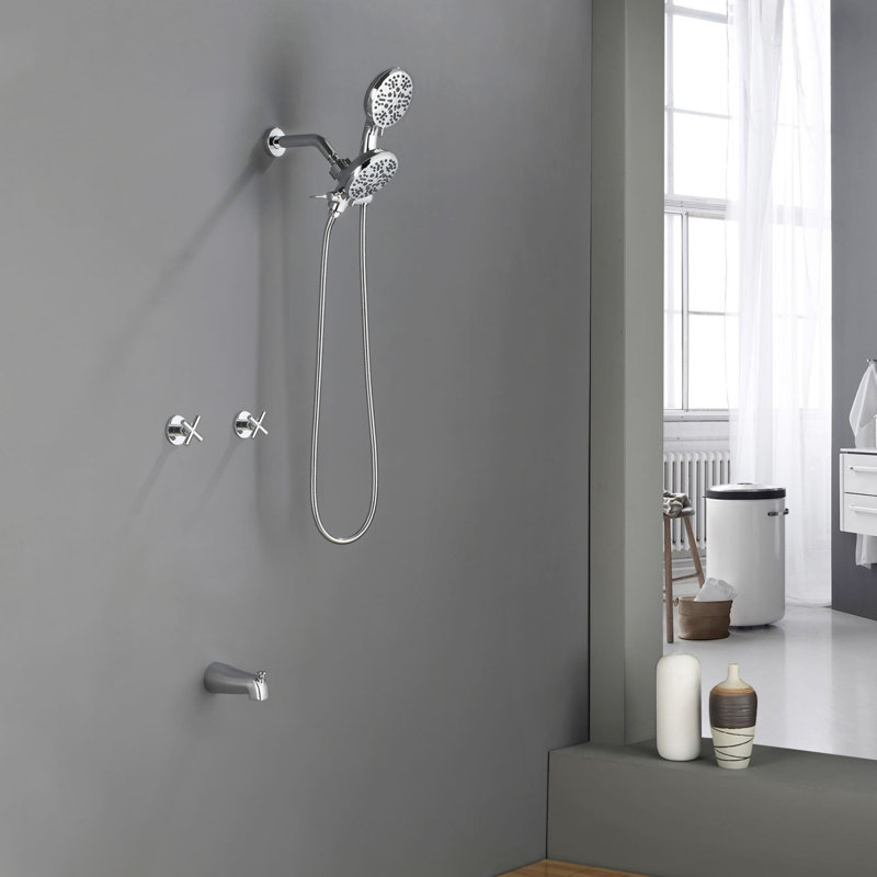 Volume Control Accent with Rough in-Valve, Polished Chrome