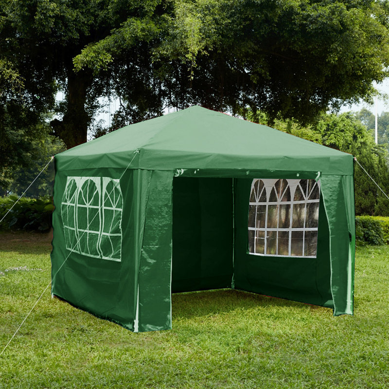 Shapiro 3 x 3m Metal Party Tent, Green