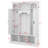 Hall Tree With Adjustable Shelves & 7 Hooks, Entryway Organizer, Shoe Cabinet & Storage Bench, Dual Side Cabinets-1104733075
