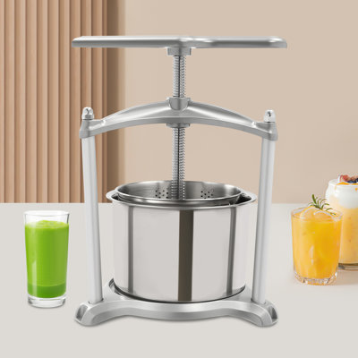 6L Manual Citrus Juicer Fruit Cider Grinder
