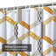 Rideau de douche japonais avec 12 crochets-414292291
