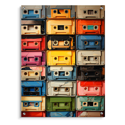 Ragsdale - Cassette Tapes Acrylic Wall Art