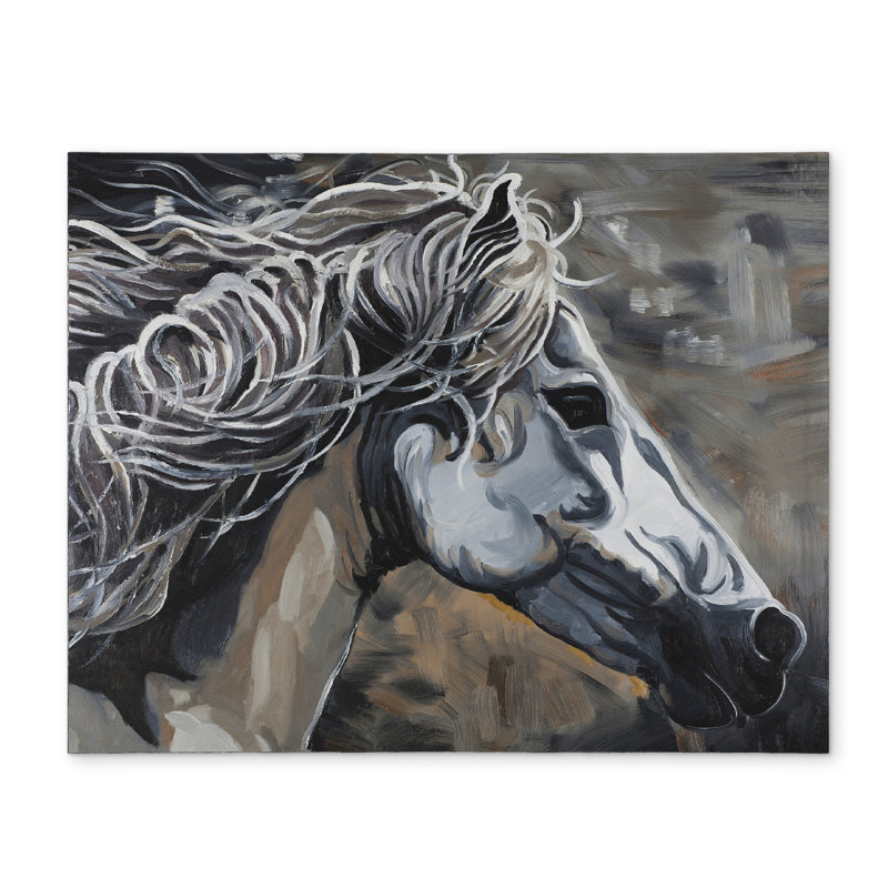 Napperon Side of a Wild Horse | Décor d'animaux de ferme