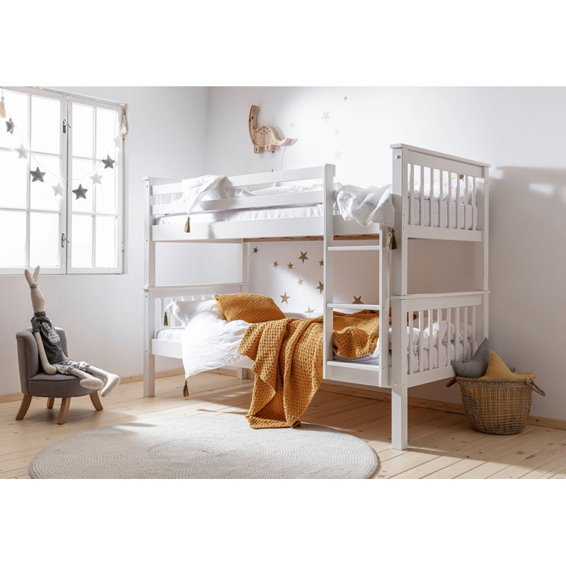 Popel Bunk Bed, White