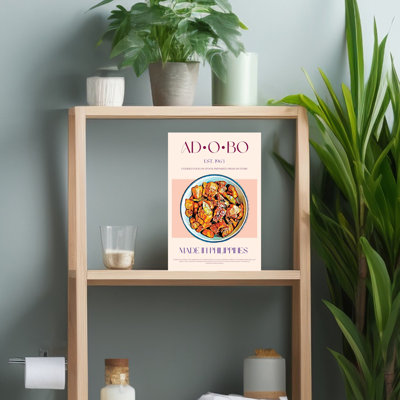 Filipino Adobo Classic Dish by Nazma Khokhar - Wrapped Canvas Print