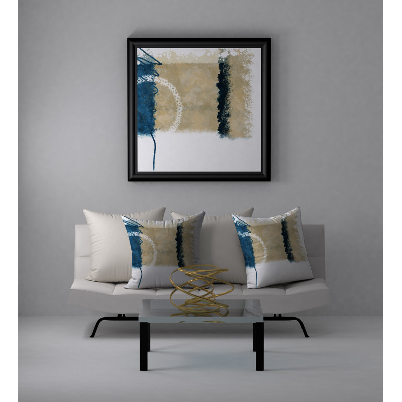 Housse de coussin carrée de renommée Munchy, 18 po x 18 po