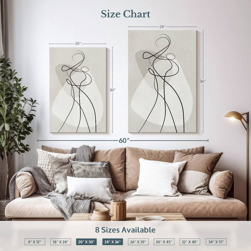 Avery Shape Of You II, H 36 po x l 24 po