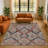 Machine Washable Ashlynn Panels Rug-1227352317