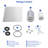 10 Inch Filtered Rain Shower Head SUS304 Stainless Steel With 16-Stage Water Filter