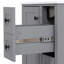 Meuble-lavabo simple 24 po avec comptoir en céramique 24 po-2000516896