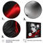 «Retro Greccity» en noir et rouge - reproduction sur toile-87363533-87363534