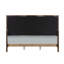 Lit en tissu gris clair (lit seulement)-400459944