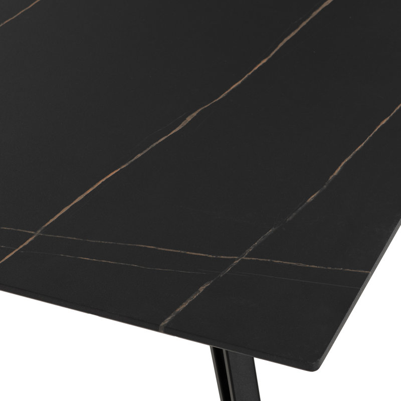 Marlow Four Leg Coffee Table, Black