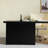 Black Rectangular Solid Wood desk-204531802