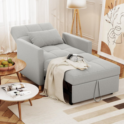 Chaise convertible rembourrée Maleah