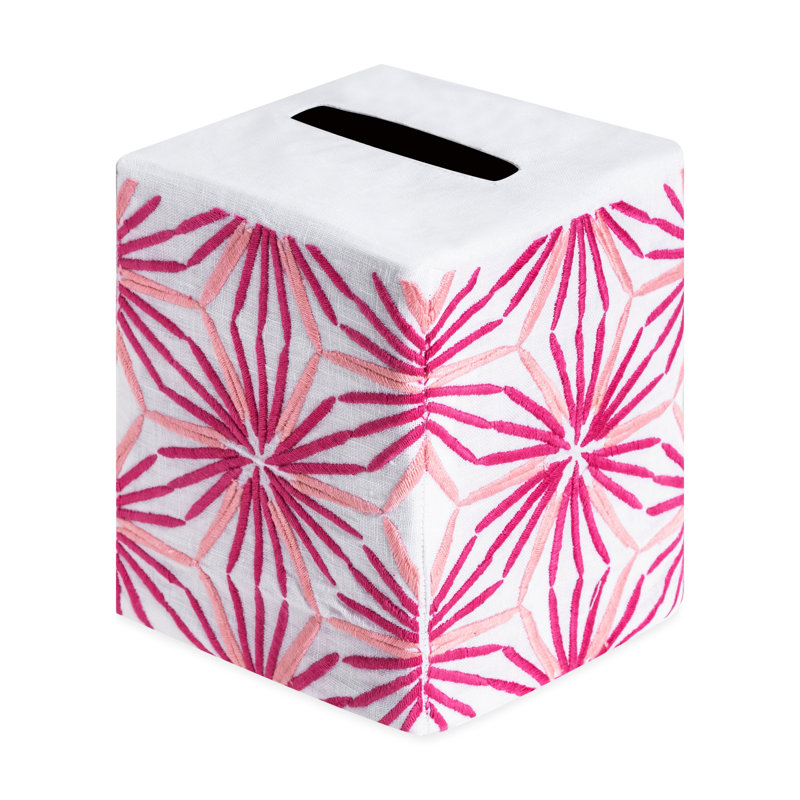 Radiant Tissue Box Cover, Pink