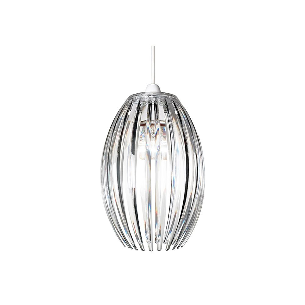 26cm H Oval Pendant Shade ( Screw On )