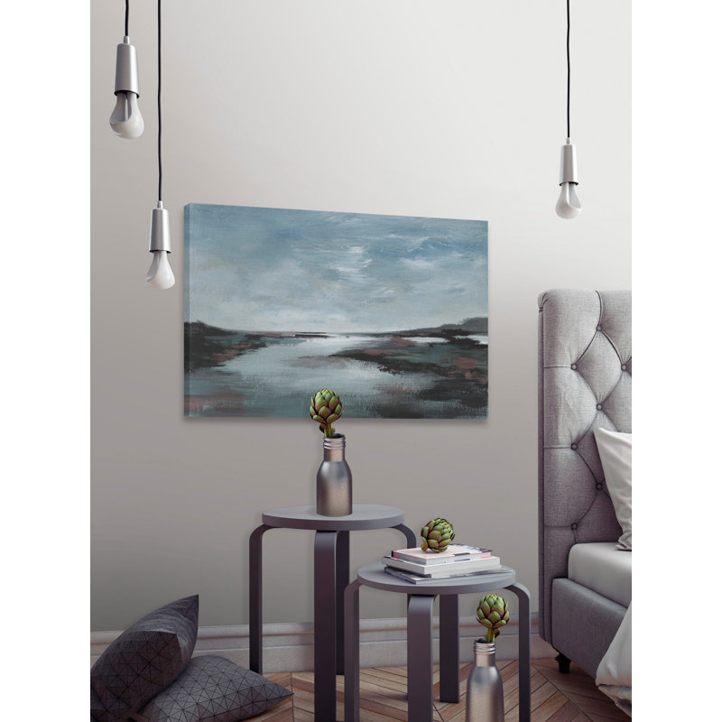 Clear Skies 1 Piece Wrapped Canvas Painting, 25cm H x 38cm W x 3.81cm D