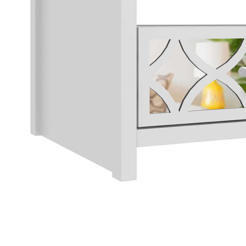 IRIS Vibe Coffee Table with Storage, White