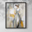 WOMEN Series Cxxxi - reproduction encadrée de qualité supérieure - prête à être accrochée - aucun clou requis