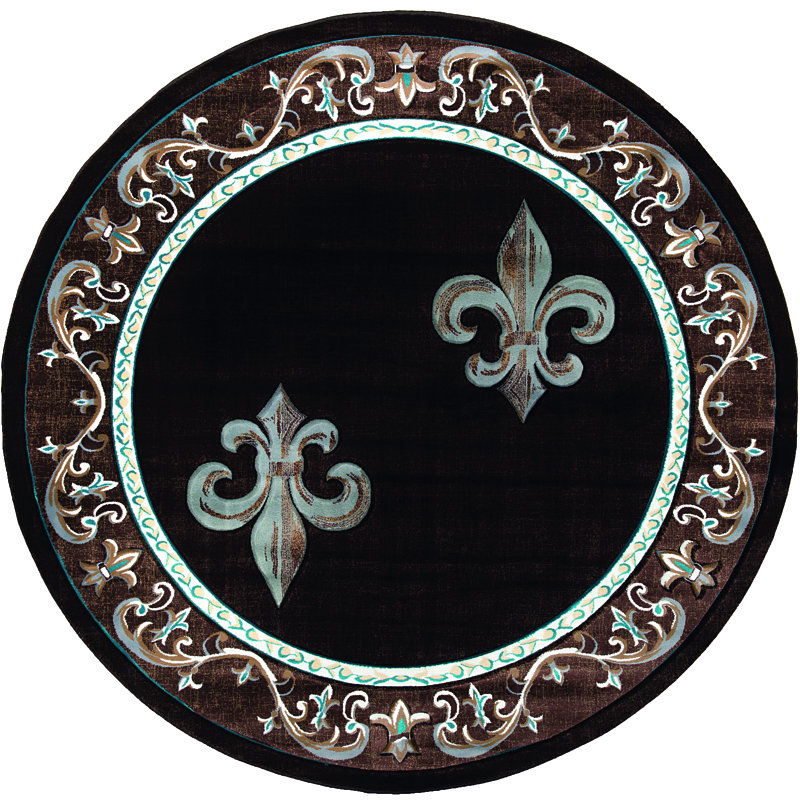 Goines Indoor Rug, Round 7'10"