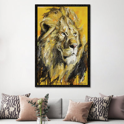 Madiba by Vincent Richeux - Floater Frame Gallery-Wrapped Canvas Giclée on Canvas