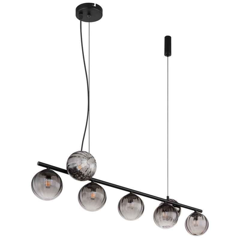 Nigan 7 - Light Matte Black Pendant